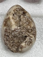 BRAZILIAN OVAL GEODE 3" LENGTH RETAIL $70