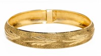 Jewelry 10kt Yellow Gold Bangle Bracelet