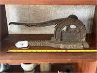 Drummond Tobacco Cutter