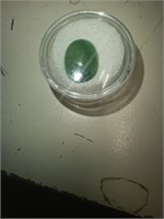 Brazilian Emerald Cabochon Gem, 11.05 carat