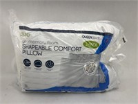 2 Pk Gel Memory Foam Shapeable Queen Pillows