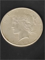 1923a Silver Liberty  Dollar