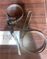 Vintage Metal Strap Oil Filter Wrench (2)