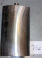 Vtg Stainless Steel Flask