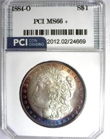 1884-O Morgan PCI MS-66+ LISTS FOR $625