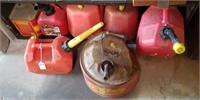 VARIOUS FUEL CANS