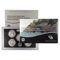 2018-S U.S. Mint America the Beautiful Quarters Si