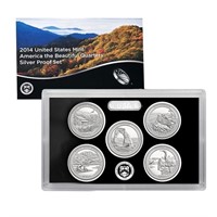 2014-S U.S. Mint America the Beautiful Quarters Si
