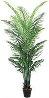 $76  Artificial Areca Palm Tree 6.5' - Faux Plant