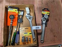 Adjustable Wrench, Screwdrivers & Other