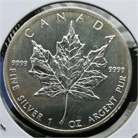 2013 Canada $5 Silver Maple Leaf 1 t oz.