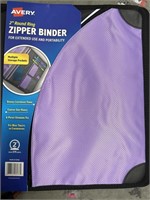 AVERY ZIPPER BINDER