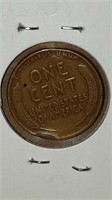 USA 1937 WHEAT PENNY ERROR COIN