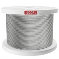 400ft 1/8" Wire Rope