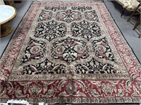 9'6 x 12'6 Persian Jaipur Wool Hand Knotted Rug