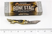 Rough Ryder Cinnamon Bone Stage Pocket Knife