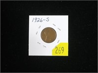 1926-S Lincoln cent