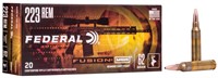 Federal F223MSR1 Fusion MSR Hunting 223 Rem 62 gr