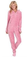 Hoodie-Footie Womens Large PJ Onsie