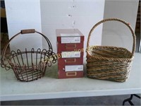 Boxes and Baskets