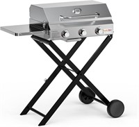 $400 Onlyfire BBQ Gas Grill 3 Burners with
