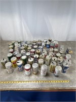 Large assortment of beer cans