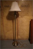 brass floor lamp.