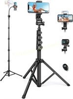 Nineigh Phone Tripod Stand  74 Tripod  Black