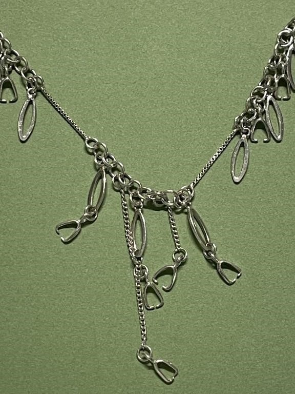 GREAT DESIGNER STERLING SILVER NECKLACE