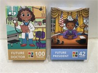 FUTURE DOCTOR AND FUTURE PRESIDENT PUZZLES.