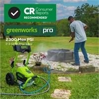 $349  Greenworks Pro 2300 PSI Electric Pressure Wa