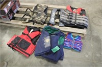 Lot of Misc Life Jackets