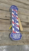 Battery Operated Barber Shop Sign 30"