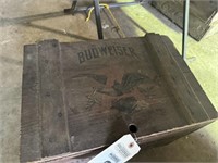 Anheuser Busch wooden crate
