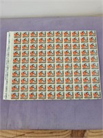 21 Sheets of Stamps