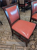 4 Pc. Side Dining Chair Brick Red
