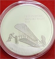 Franklin Mint History Flight, Kitty Hawk Sterling