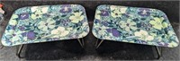 2 EVERLAST FABRIC Vintage Floral Lap Tray Bed