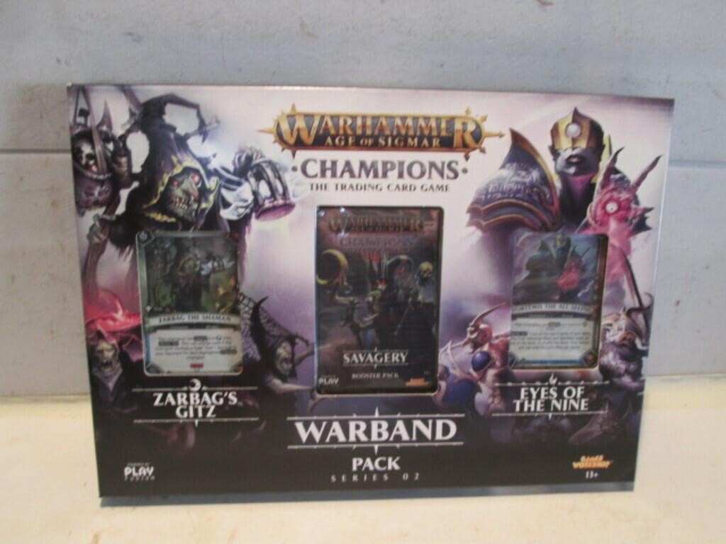 WARHAMMER AGE OF SIGMAR CHAMPIONS TRADING CARD PAC