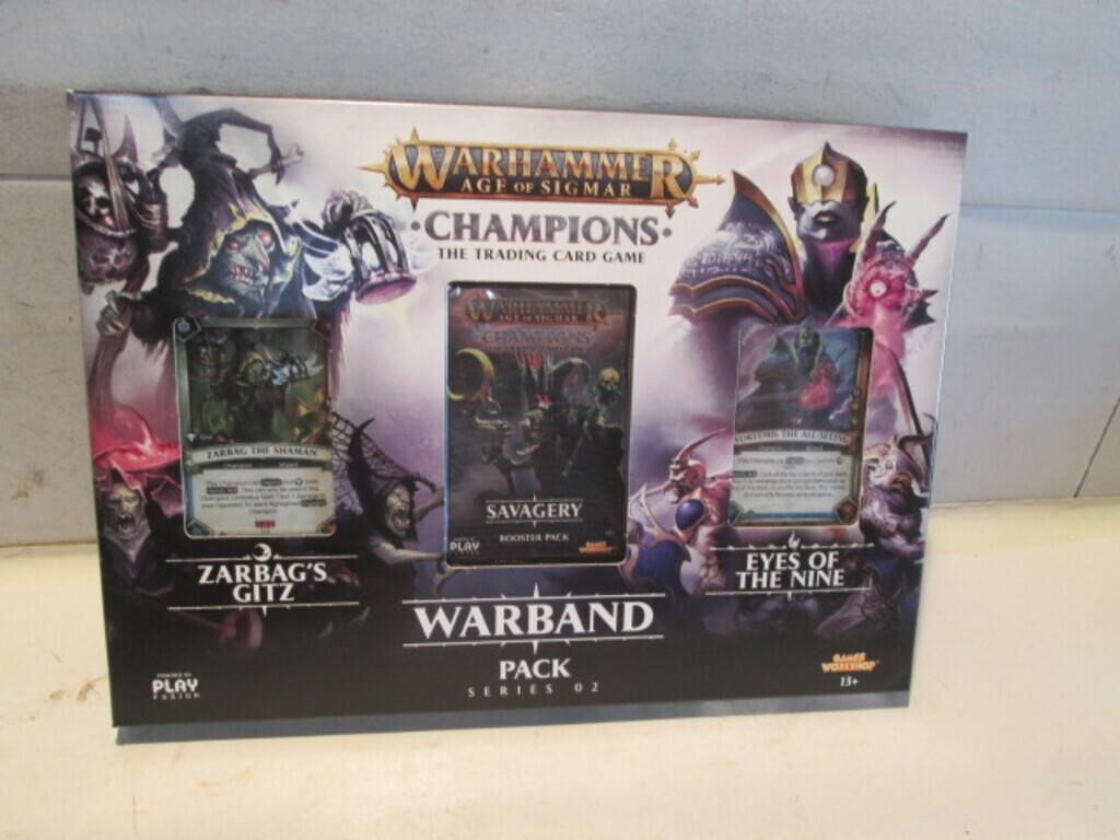 WARHAMMER AGE OF SIGMAR CHAMPIONS TRADING CARD PAC