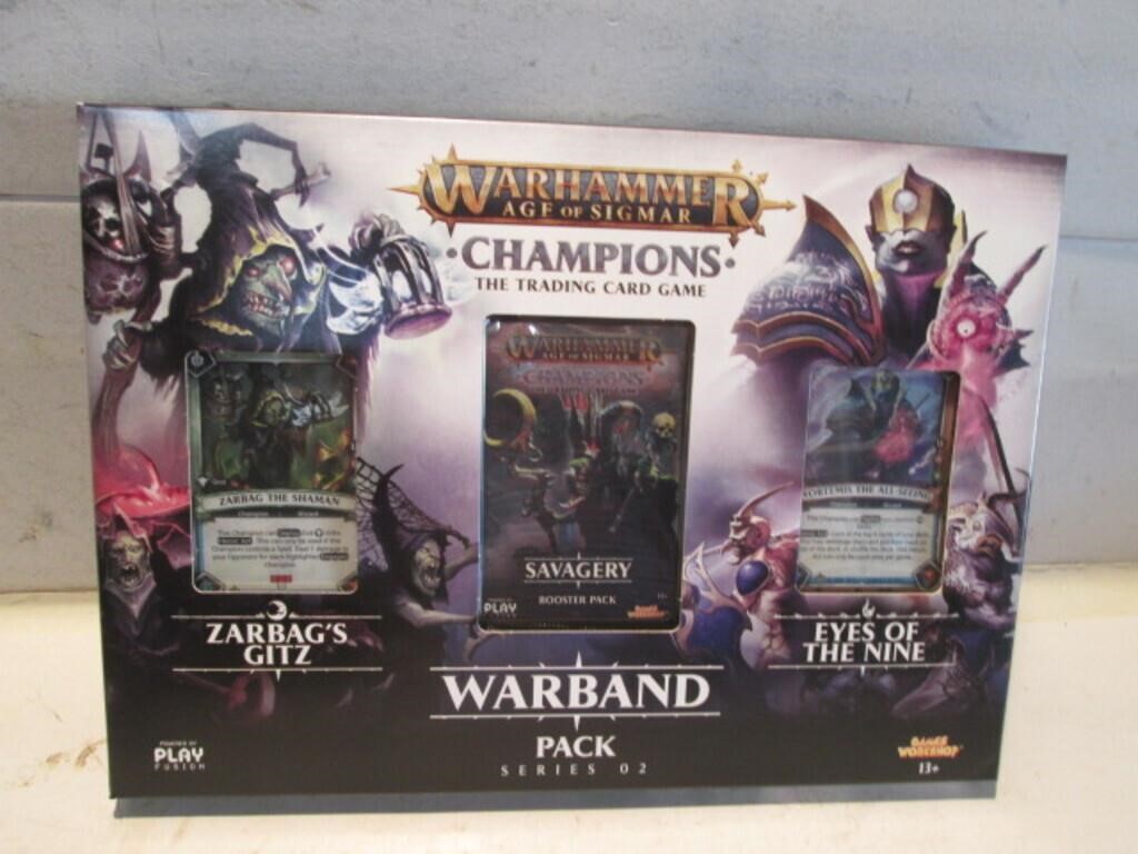 WARHAMMER AGE OF SIGMAR CHAMPIONS TRADING CARD PAC