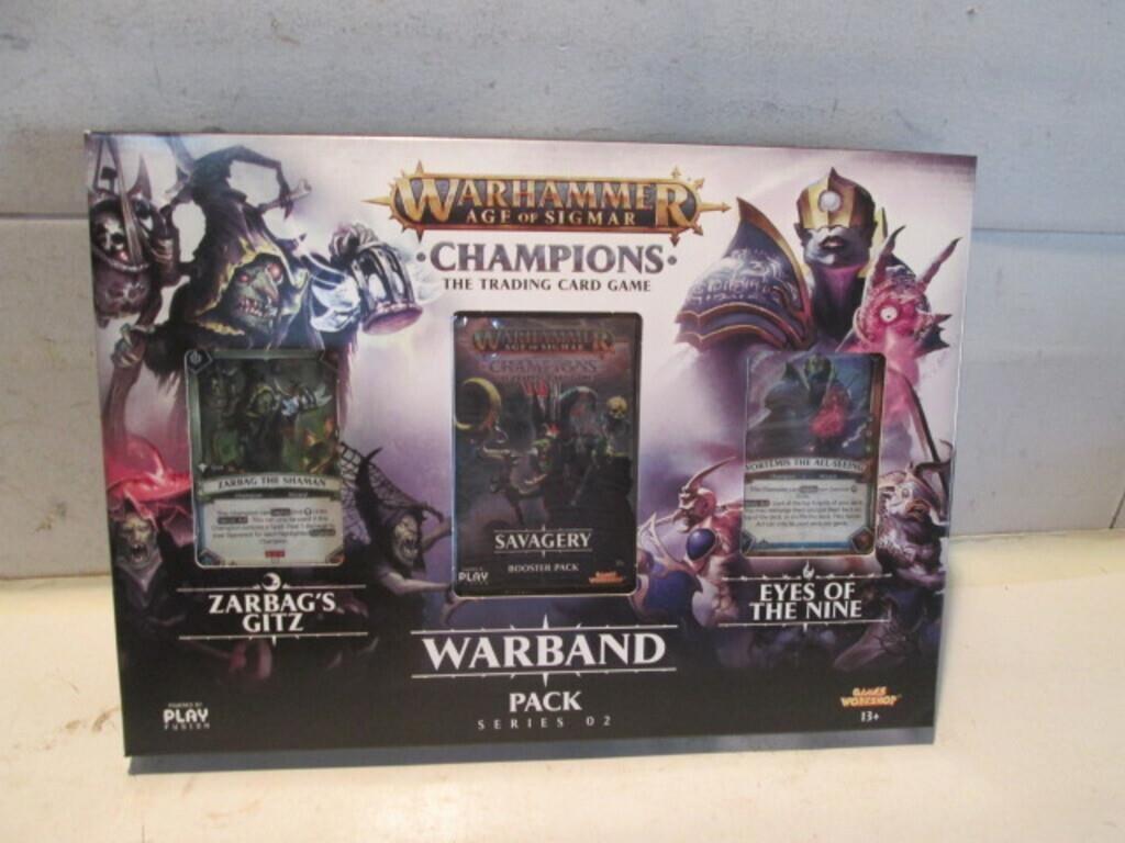 WARHAMMER AGE OF SIGMAR CHAMPIONS TRADING CARD PAC