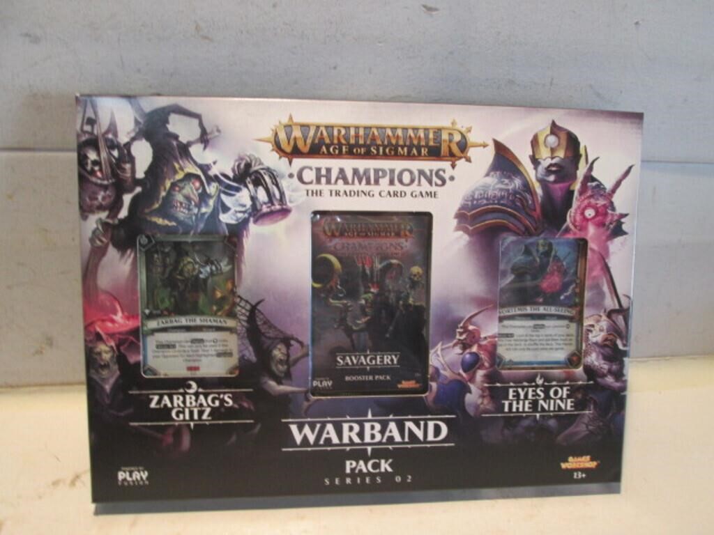 WARHAMMER AGE OF SIGMAR CHAMPIONS TRADING CARD PAC