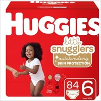 Huggies Little Snugglers Baby Diapers, Mega