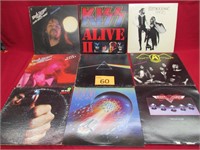 Nine Classic Rock Record Albums