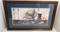 Framed art old fashioned women’s accessories