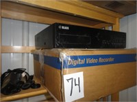 S C Black digital video recorder-untested