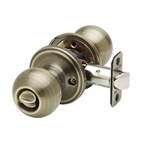 Copper Creek BK2030AB Ball Door Knob, Privacy