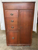 Antique Chifforobe Cabinet