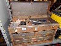 CRAFTSMAN TOOL BOX AND CONTENTS
